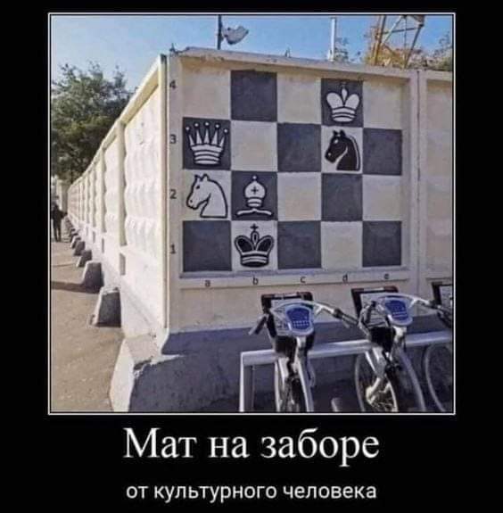 мат на заборе
