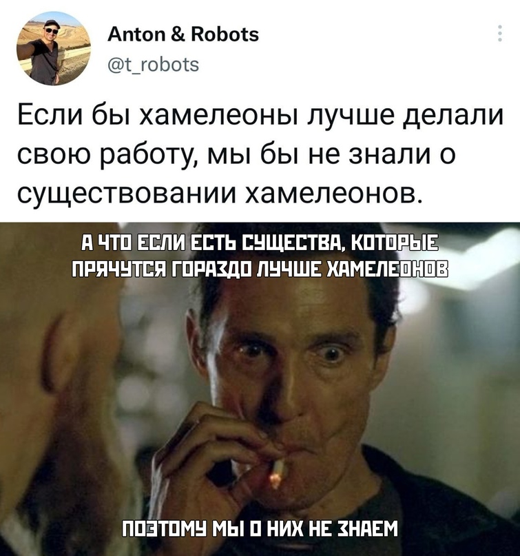 если бы хамелеоны…