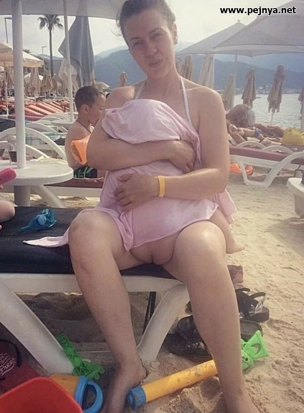 на пляже