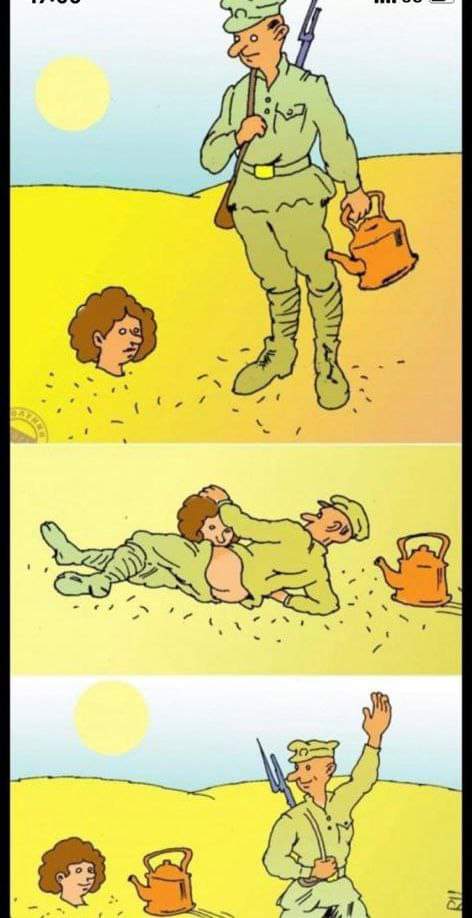 в пустыне